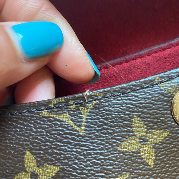 Genuine Louis Vuitton Monogram Sonatine Handbag - Picture 10 of 15